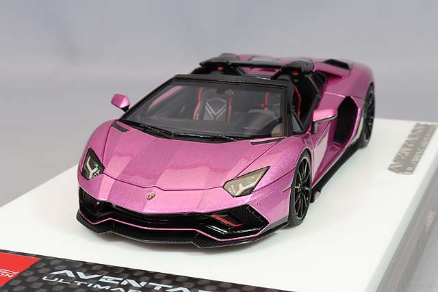 Chargez l&#39;image dans la visionneuse de la galerie, EIDOLON 1/43 Lamborghini Aventador LP780-4 Ultimae Roadster 2021 Viola 30th (Purple)/Nireo Wheels
