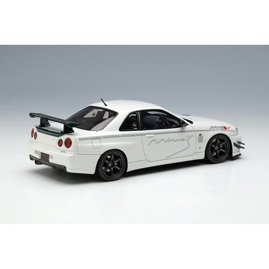 EIDOLON EM642 1/43 Mine's Skyline GT-R BNR34 V-spec N1 2021 Rays Wheels Résine