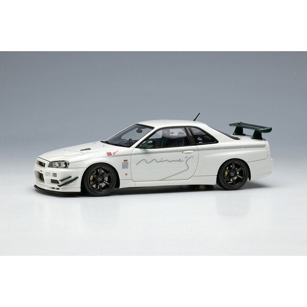 EIDOLON EM642 1/43 Mine's Skyline GT-R BNR34 V-spec N1 2021 Rays Wheels Resina