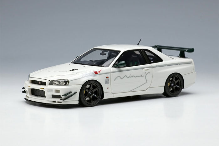 Laden Sie das Bild in Galerie -Viewer, EIDOLON EM642 Mine&#39;s Skyline GT-R (BNR34) V-spec N1 2021 (RAYS Wheel)
