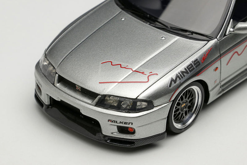 Carica immagine in Galleria Viewer, Pre-Order EIDOLON EM645A Mine&#39;s Skyline GT-R (BCNR33) Sonic Silver
