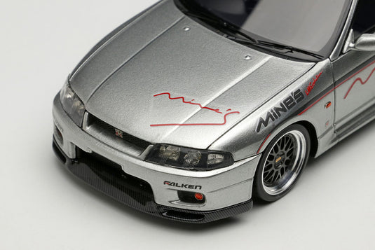 Pre-Order EIDOLON EM645A Mine's Skyline GT-R (BCNR33) Sonic Silver