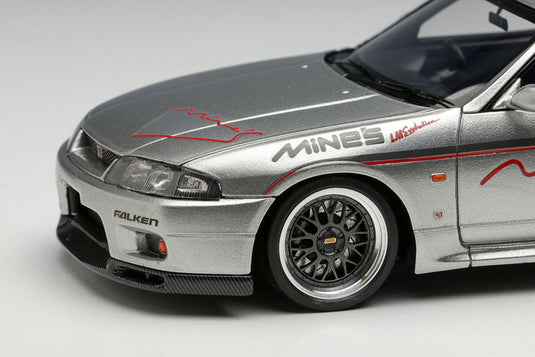 Pre-Order EIDOLON EM645A Mine's Skyline GT-R (BCNR33) Sonic Silver