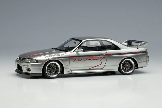 Pre-Order EIDOLON EM645A Mine's Skyline GT-R (BCNR33) Sonic Silver