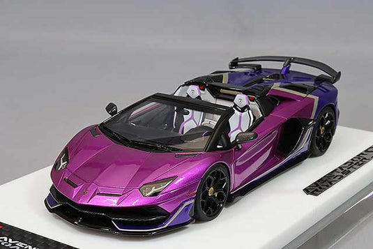 EIDOLON 1/43 Lamborghini Aventador SVJ Roadster Ad Personam Viola Pasifae/Viola Hestia