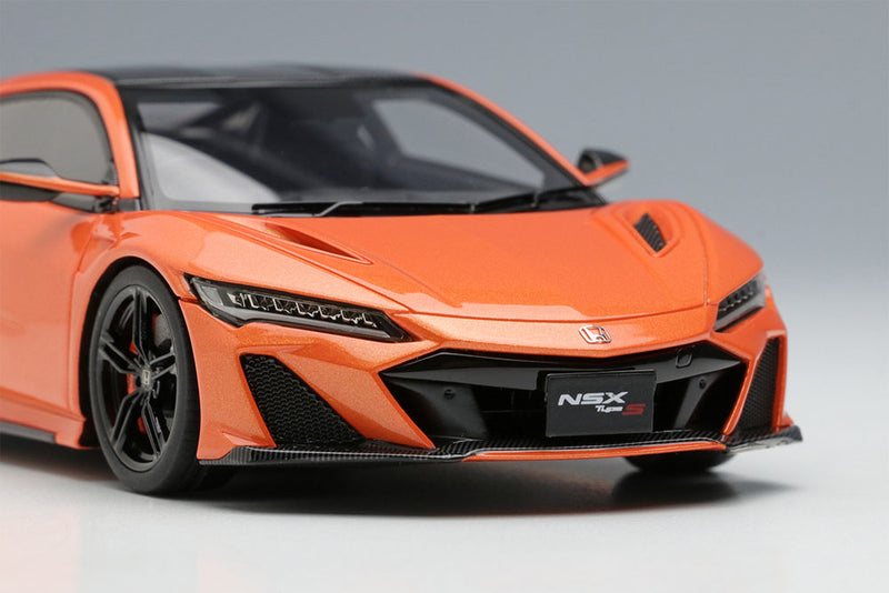 Chargez l&#39;image dans la visionneuse de la galerie, EIDOLON EM673I Honda NSX Type S 2021 Orange Thermique Perle Limité 50pcs
