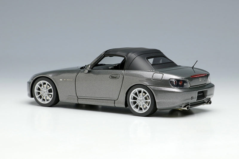 Laden Sie das Bild in Galerie -Viewer, EIDOLON EM677C Honda S2000 (AP2) 2005 Moon Rock Metallic 1/43
