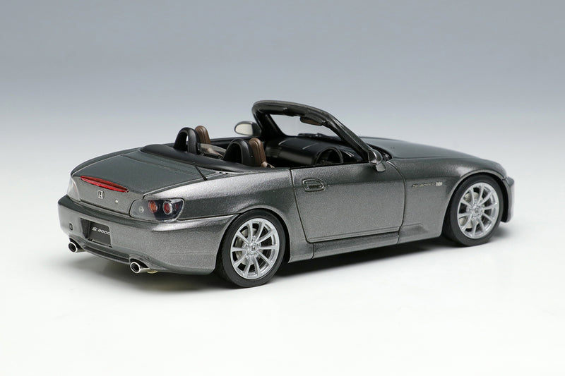 Laden Sie das Bild in Galerie -Viewer, EIDOLON EM677C Honda S2000 (AP2) 2005 Moon Rock Metallic 1/43
