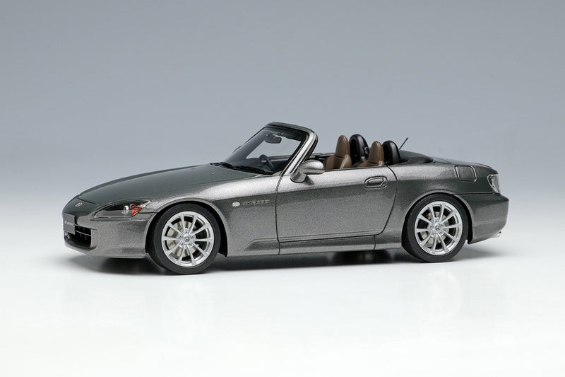 Laden Sie das Bild in Galerie -Viewer, EIDOLON EM677C Honda S2000 (AP2) 2005 Moon Rock Metallic 1/43
