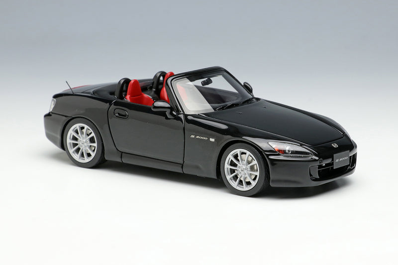 Chargez l&#39;image dans la visionneuse de la galerie, EIDOLON EM677E Honda S2000 (AP2) 2005 Berlina Noir 1/43
