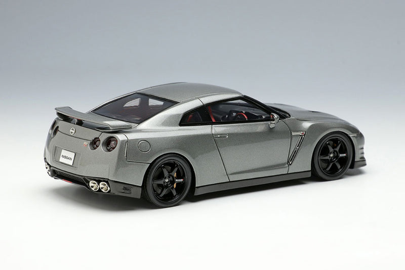 Chargez l&#39;image dans la visionneuse de la galerie, EIDOLON EM683E Nissan GT-R Track édition conçue par Nismo 2015 Dark Metal Grey Limited 50pcs
