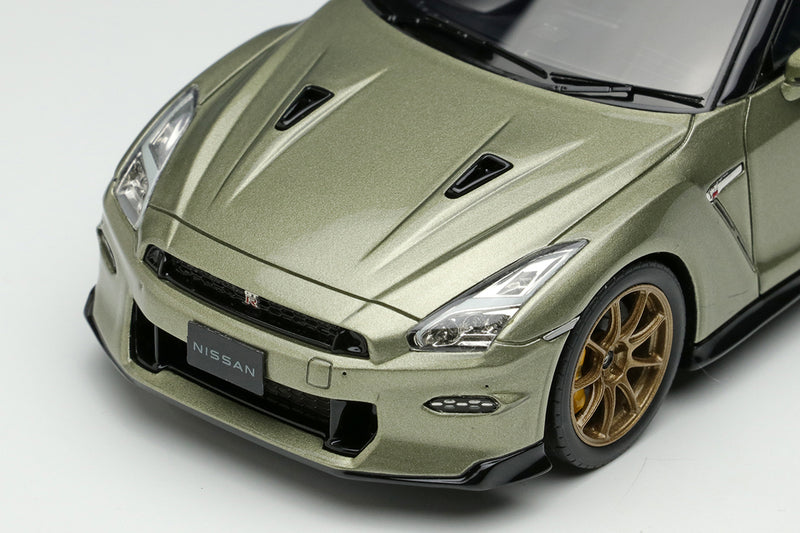 Chargez l&#39;image dans la visionneuse de la galerie, EIDOLON EM684A 1/43 Nissan GT-R Premium Edition T-spec 2024 Millennium Jade Résine
