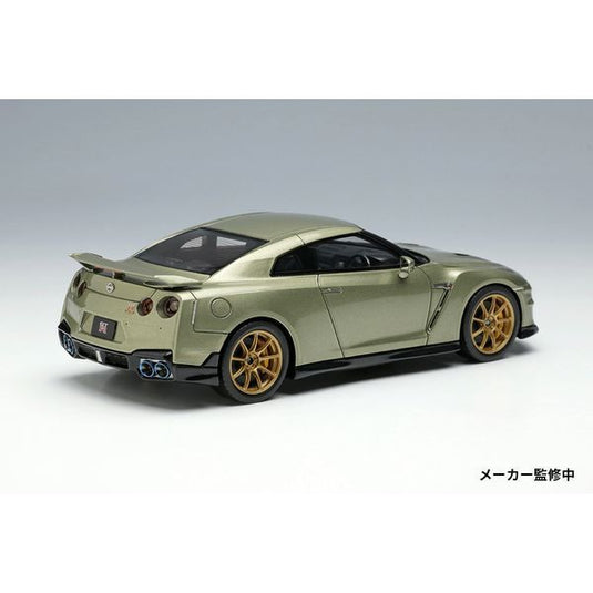 EIDOLON EM684A 1/43 Nissan GT-R Premium Edition T-spec 2024 Millennium Jade Resina