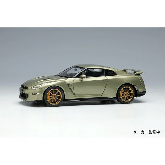 EIDOLON EM684A 1/43 Nissan GT-R Premium Edition T-spec 2024 Millennium Jade Résine