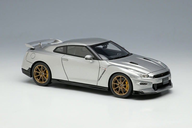 Carica immagine in Galleria Viewer, EIDOLON EM684C Nissan GT-R Premium edition T-spec 2024 Ultimate Metal Silver 1/43
