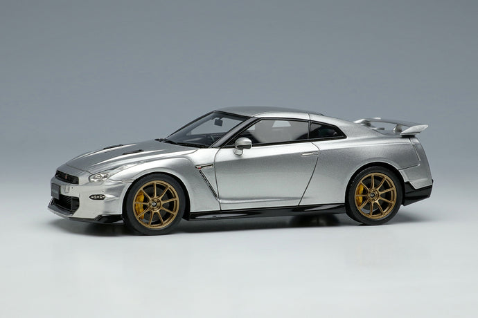 EIDOLON EM684C Nissan GT-R Premium edition T-spec 2024 Ultimate Metal Silver 1/43