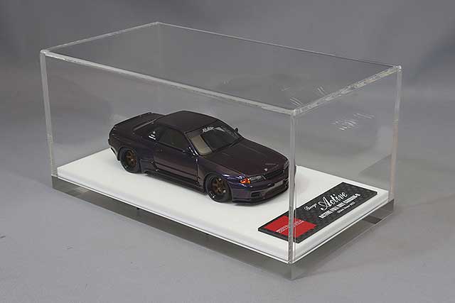 Laden Sie das Bild in Galerie -Viewer, EIDOLON 1/43 Garage Active Full Dry Carbon R SEMA Show 2022 Visible Carbon Midnight Purple 3
