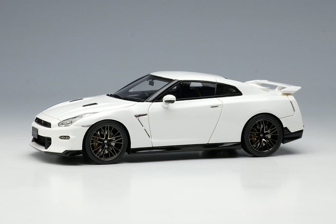 EIDOLON EM695B 1/43 Nissan GT-R Premium Edition 2024 Résine nacré blanc brillant