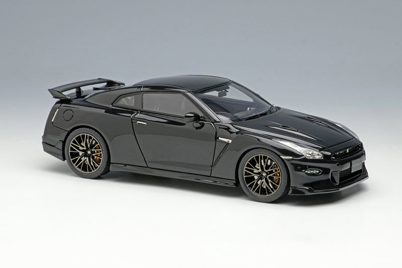 Laden Sie das Bild in Galerie -Viewer, EIDOLON EM695E Nisan GT-R Premium edition 2024 Meteor Flake Brack Pearl 1/43
