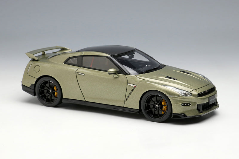 Cargue la imagen en el visor de la galería, EIDOLON EM696B Nissan GT-R Edición de pista diseñada por Nismo T-spec 2024 Millenium Jade Limited 50 piezas 1/43
