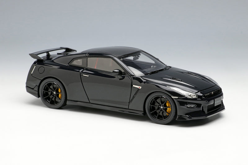 Chargez l&#39;image dans la visionneuse de la galerie, EIDOLON EM696F Nissan GT-R Track édition conçue par Nismo T-spec 2024 Meteor Flake Black Pearl Limited 50pcs 1/43
