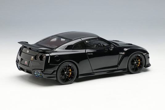 EIDOLON EM696F Nissan GT-R Track édition conçue par Nismo T-spec 2024 Meteor Flake Black Pearl Limited 50pcs 1/43