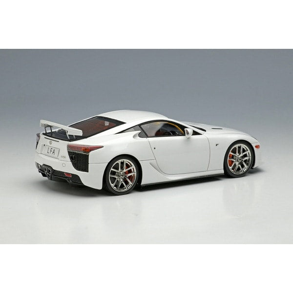 Laden Sie das Bild in Galerie -Viewer, EIDOLON EM698A 1/43 Lexus LFA 2010 Rear Wing Up Whitest White Resin
