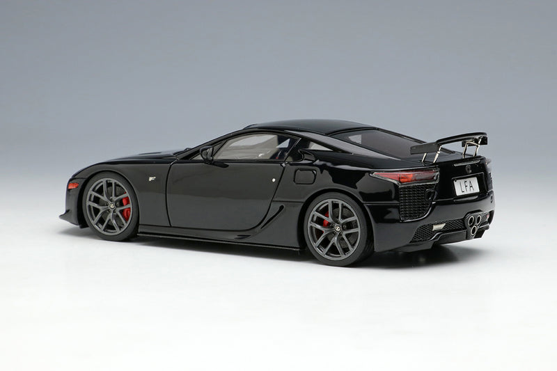 Chargez l&#39;image dans la visionneuse de la galerie, EIDOLON EM698B Lexus LFA 2010 Aile arrière noire limitée 80 pièces 1/43
