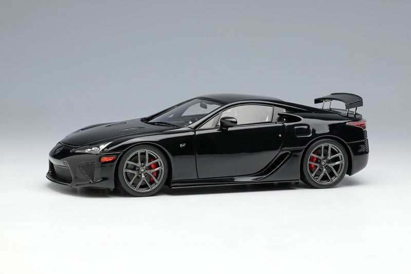 Chargez l&#39;image dans la visionneuse de la galerie, EIDOLON EM698B Lexus LFA 2010 Aile arrière noire limitée 80 pièces 1/43
