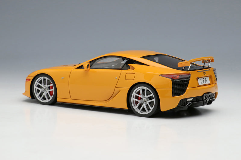 Load image into Gallery viewer, EIDOLON EM698D 1/43 Lexus LFA 2010 Rear Wing Up Orange Resin
