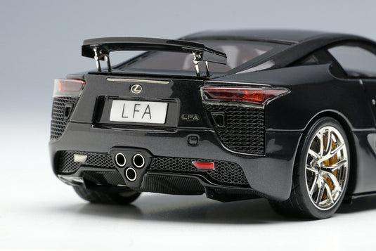 EIDOLON EM698E Lexus LFA 2010 Rear wing up Pearl Gray Limited 50pcs 1/43