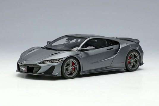 EIDOLON EM707A Honda NSX Type S 2021 with Rear Spoiler Carbon Matt Gray Metallic Limited 50pcs