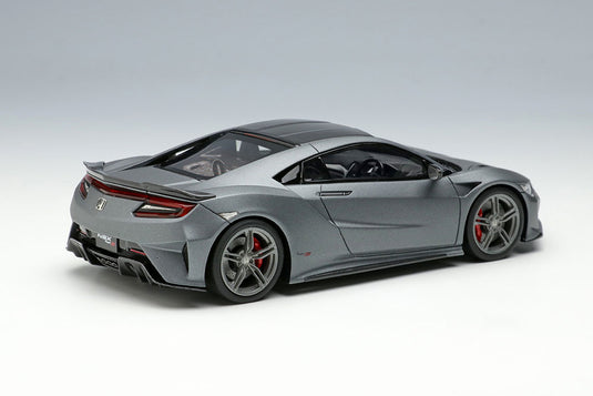 EIDOLON EM707A Honda NSX Type S 2021 with Rear Spoiler Carbon Matt Gray Metallic Limited 50pcs