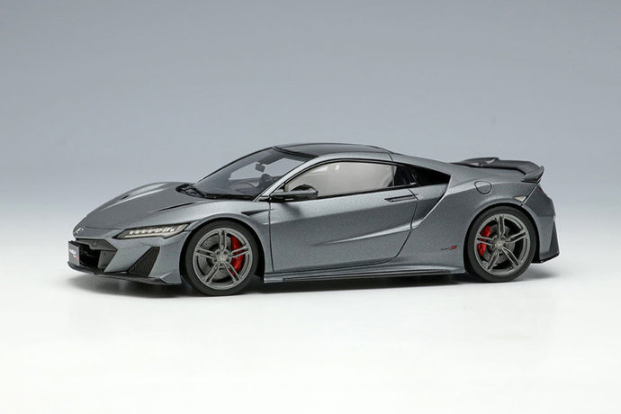 EIDOLON EM707A Honda NSX Type S 2021 with Rear Spoiler Carbon Matt Gray Metallic Limited 50pcs