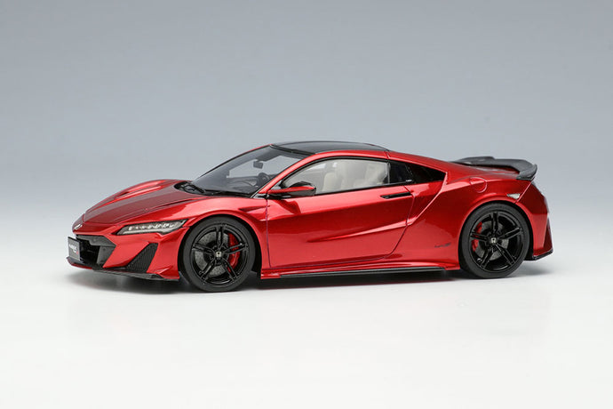 EIDOLON EM707B Honda NSX Type S 2021 avec aileron arrière Valencia Red Pearl Limited 50pcs