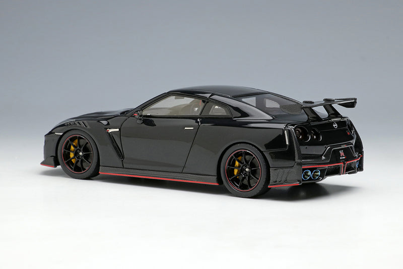 Chargez l&#39;image dans la visionneuse de la galerie, EIDOLON EM709D 1/43 Nissan GT-R NISMO édition spéciale 2024 météore flocon noir perle résine
