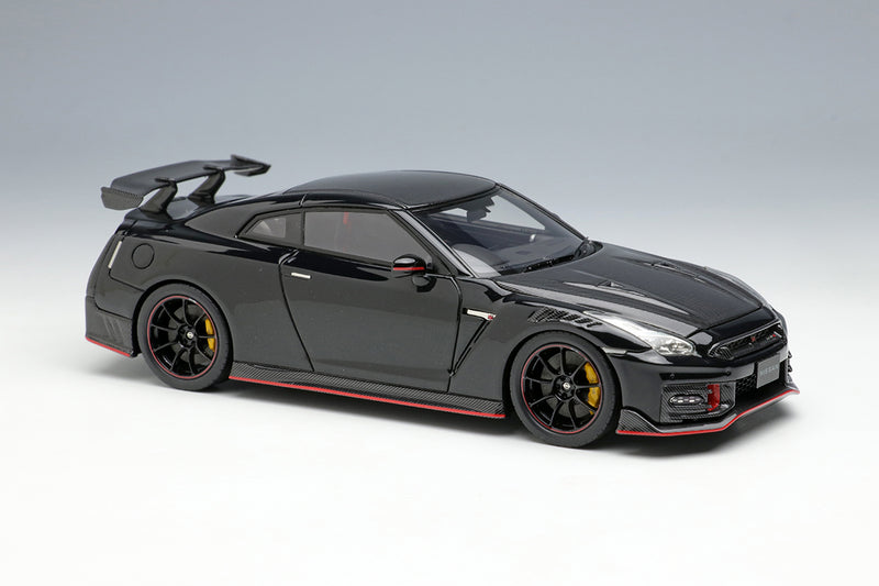 Chargez l&#39;image dans la visionneuse de la galerie, EIDOLON EM709D 1/43 Nissan GT-R NISMO édition spéciale 2024 météore flocon noir perle résine
