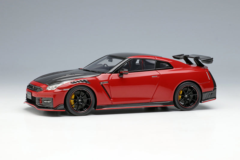 Laden Sie das Bild in Galerie -Viewer, EIDOLON EM709E 1/43 Nissan GT-R NISMO Special Edition 2024 Vibrant Red Resin
