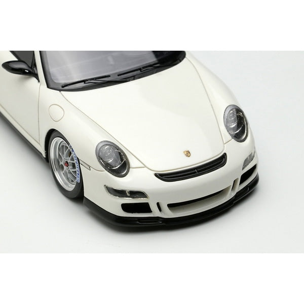 Chargez l&#39;image dans la visionneuse de la galerie, EIDOLON EM710A Porsche 911 (997) GT3 RS (BBS Cup Wheel) Blanc Limité 100pcs 1/43
