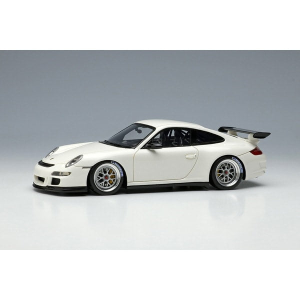 Chargez l&#39;image dans la visionneuse de la galerie, EIDOLON EM710A Porsche 911 (997) GT3 RS (BBS Cup Wheel) Blanc Limité 100pcs 1/43
