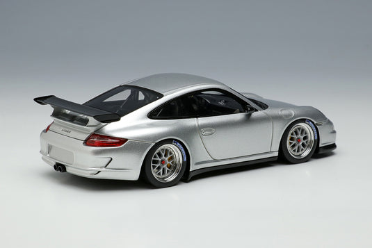 EIDOLON EM710C Porsche 911 (997) GT3 RS (Rueda de Copa BBS) Plata Limitada 60 piezas 1/43