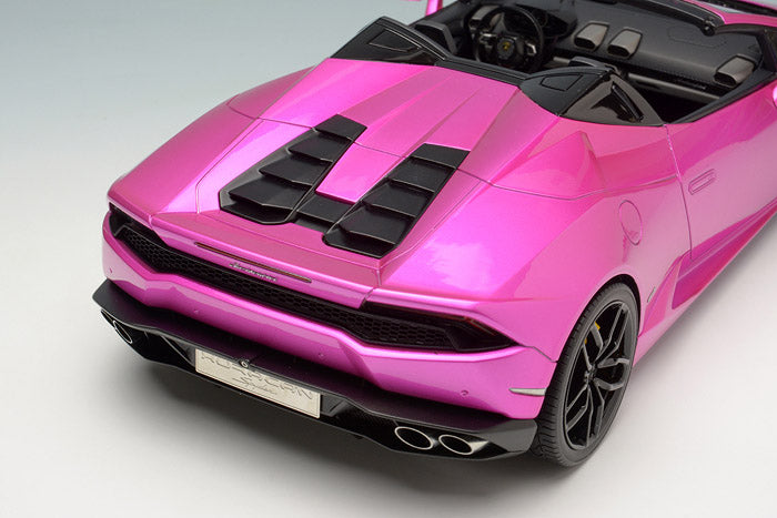 Cargue la imagen en el visor de la galería, EIDOLON EML006SC2 1/18 Lamborghini Huracan LP610-4 Spider Flash Pink
