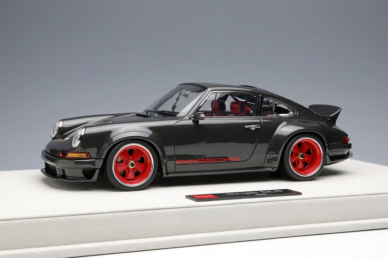 Carica immagine in Galleria Viewer, EIDOLON EML018H 1/18 Singer 911 DLS 2022 Gloss Visible Carbon Red Wheels Resin
