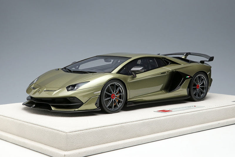 Load image into Gallery viewer, EIDOLON EML026E 1/18 Lamborghini Aventador SVJ 2018 (Nireo wheel) Verde Draco Limited 40pcs
