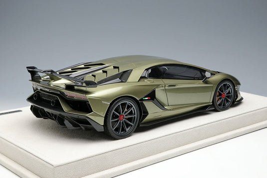 EIDOLON EML026E 1/18 Lamborghini Aventador SVJ 2018 (Nireo wheel) Verde Draco Limited 40pcs