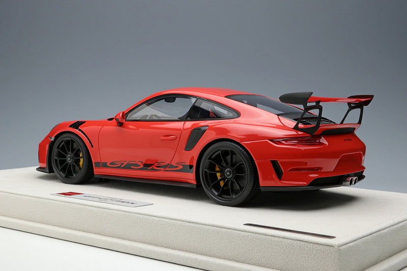 Carica immagine in Galleria Viewer, EIDOLON EML060G 1/18 Porsche 911 991.2 GT3 RS 2018 Lava Orange Resin
