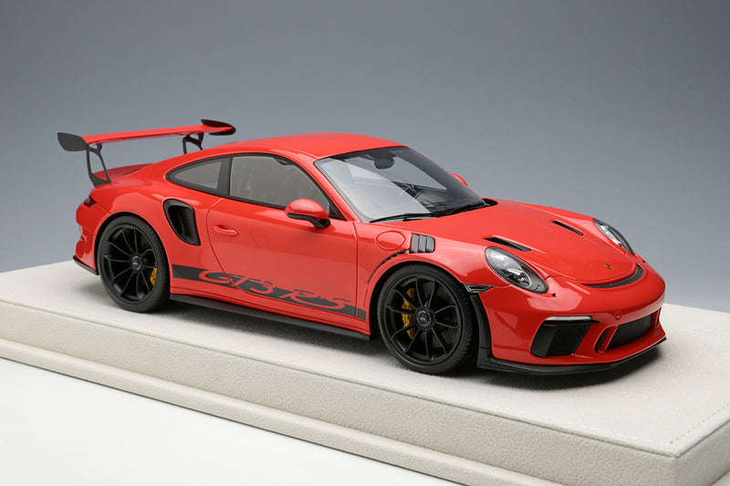 Load image into Gallery viewer, EIDOLON EML060G 1/18 Porsche 911 991.2 GT3 RS 2018 Lava Orange Resin
