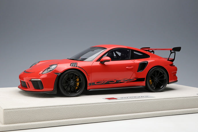 EIDOLON EML060G 1/18 Porsche 911 991.2 GT3 RS 2018 Lava Orange Resin