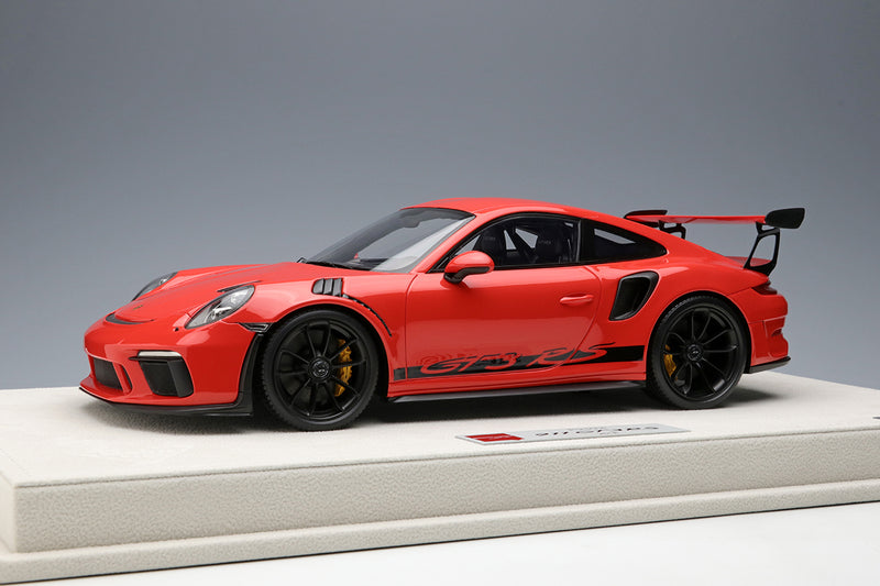 Carica immagine in Galleria Viewer, EIDOLON EML060G 1/18 Porsche 911 991.2 GT3 RS 2018 Lava Orange Resin
