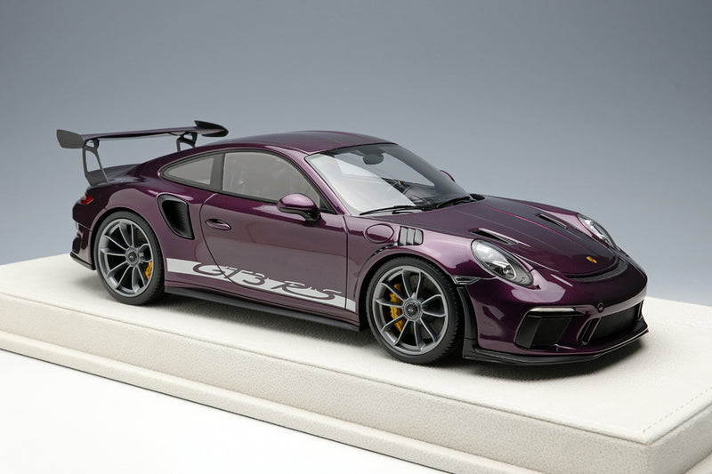 Load image into Gallery viewer, EIDOLON EML060I 1/18 Porsche 911 991.2 GT3 RS 2018 Viola Metallic Resin
